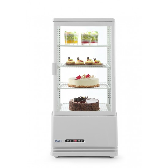 Vitrine de table réfrigérée positive 3 étagères 78L HENDI-mondialchr.com