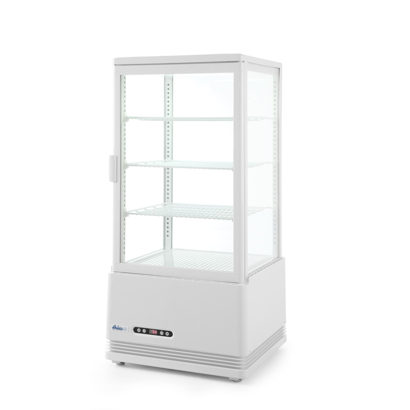 Vitrine de table réfrigérée positive 3 étagères 78L HENDI-mondialchr.com