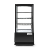 Vitrine de table réfrigérée positive 3 étagères 78L HENDI-mondialchr.com