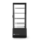 Vitrine de table réfrigérée positive 4 étagères 98L HENDI-mondialchr.com