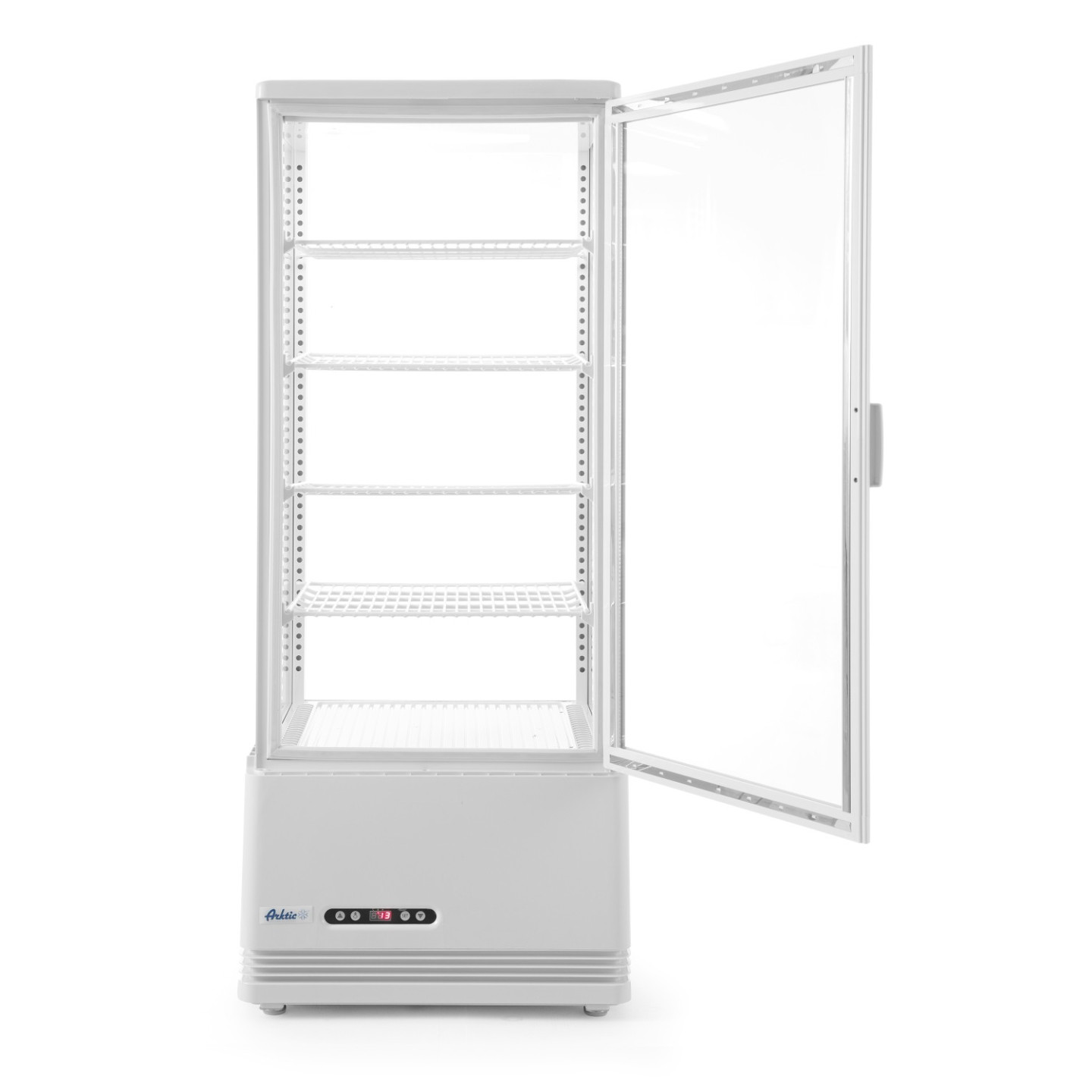 Vitrine de table réfrigérée positive 4 étagères 98L HENDI-mondialchr.com