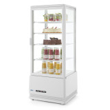 Vitrine de table réfrigérée positive 4 étagères 98L HENDI-mondialchr.com