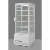 Vitrine de table réfrigérée positive 4 étagères 98L HENDI-mondialchr.com