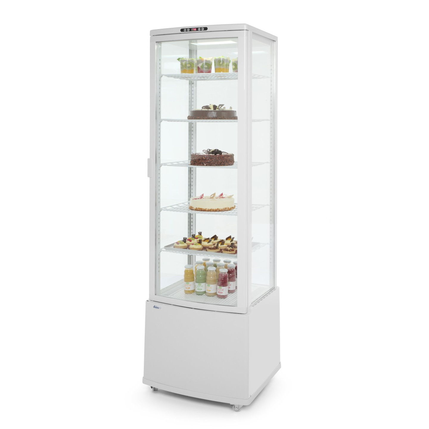 Vitrine réfrigérée positive 5 étagères 270L ARKTIC HENDI-mondialchr.com