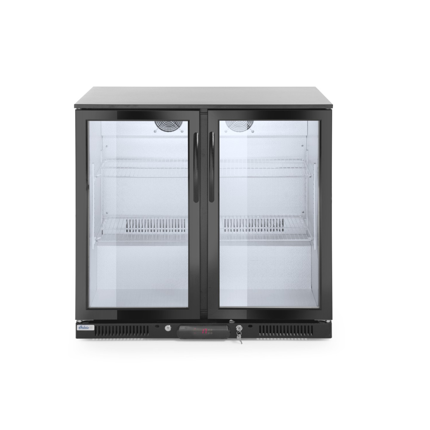 Arrière de bar réfrigéré 2portes 180L ARKTIC HENDI-mondialchr.com