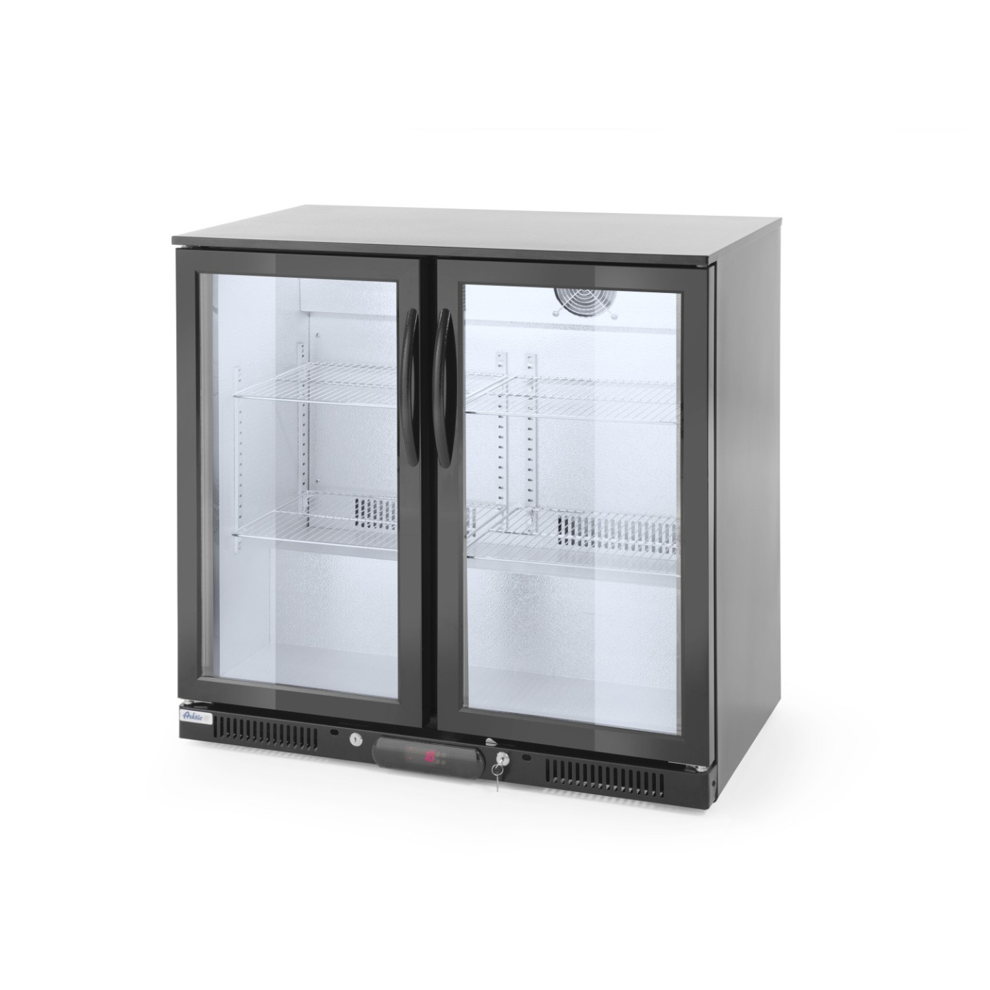 Arrière de bar réfrigéré 2portes 180L ARKTIC HENDI-mondialchr.com