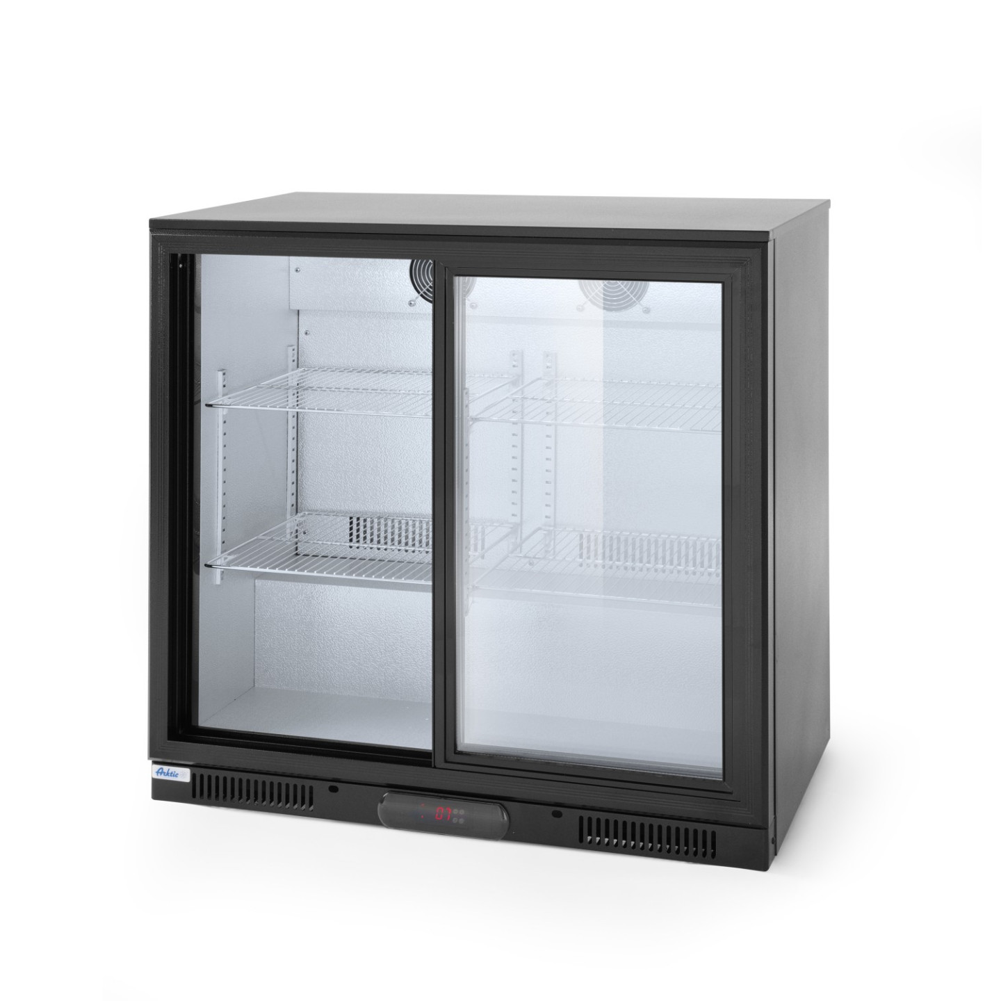 Arrière de bar réfrigéré 2portes 197L ARKTIC HENDI-mondialchr.com