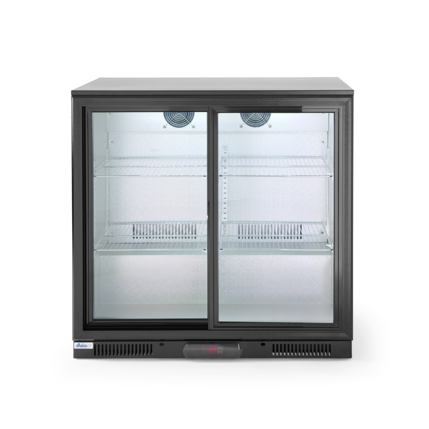 Arrière de bar réfrigéré 2portes 197L ARKTIC HENDI-mondialchr.com