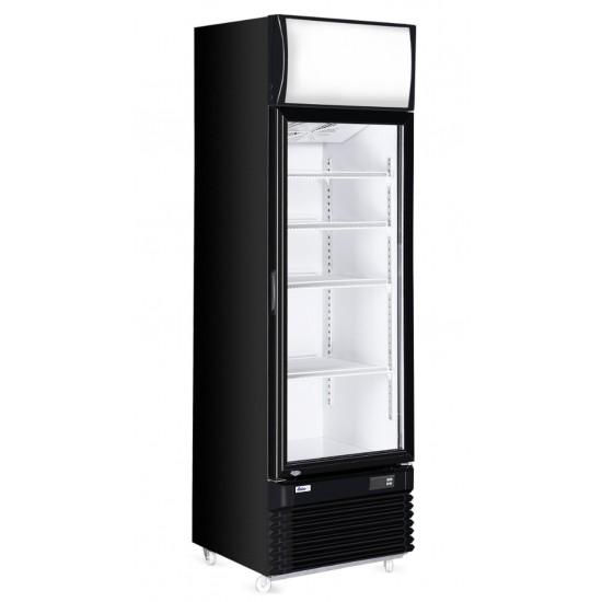 Armoire réfrigérée 1porte vitrée 313L ARKTIC HENDI-mondialchr.com