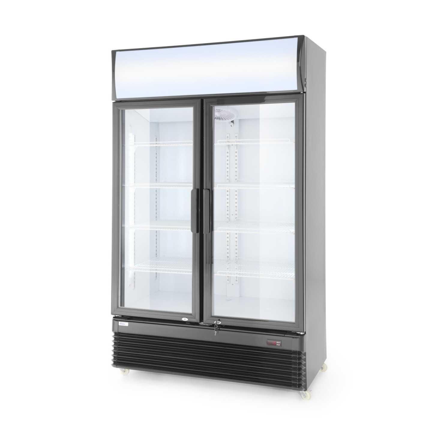 Armoire réfrigérée 2portes vitrées 618L ARKTIC HENDI-mondialchr.com