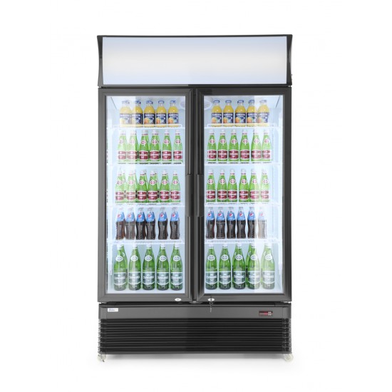 Armoire réfrigérée 2portes vitrées 618L ARKTIC HENDI-mondialchr.com