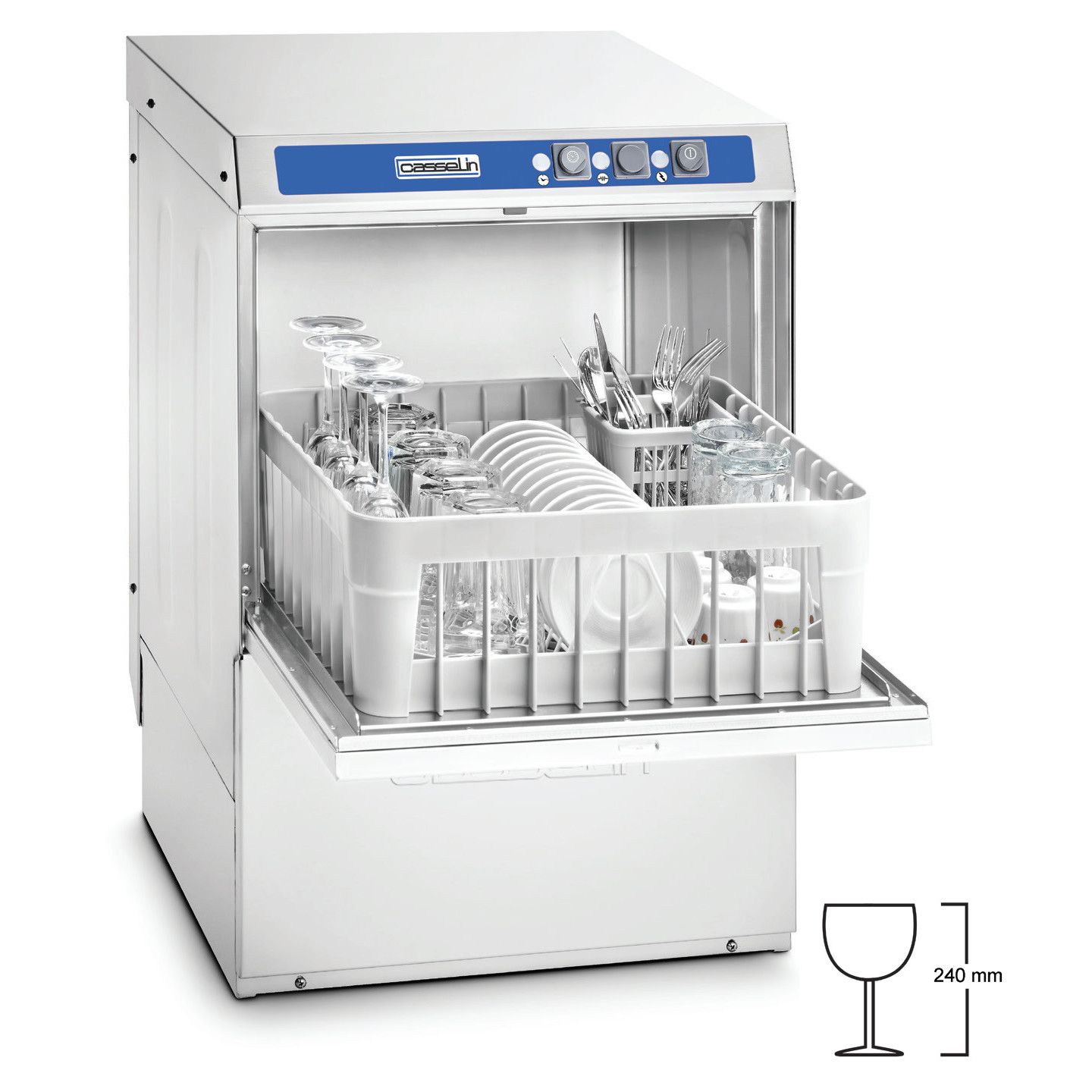 Lave-verres 400 avec pompe de vidange intégrée