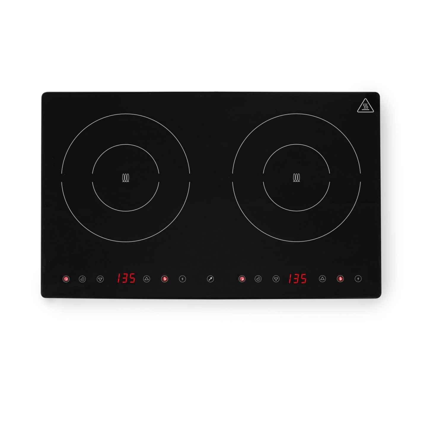 Plaque de cuisson à induction double Kitchen 3.5KW HENDI-mondialchr.com