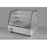 Vitrine de table chauffante 120L trois niveaux HENDI-mondialchr.com