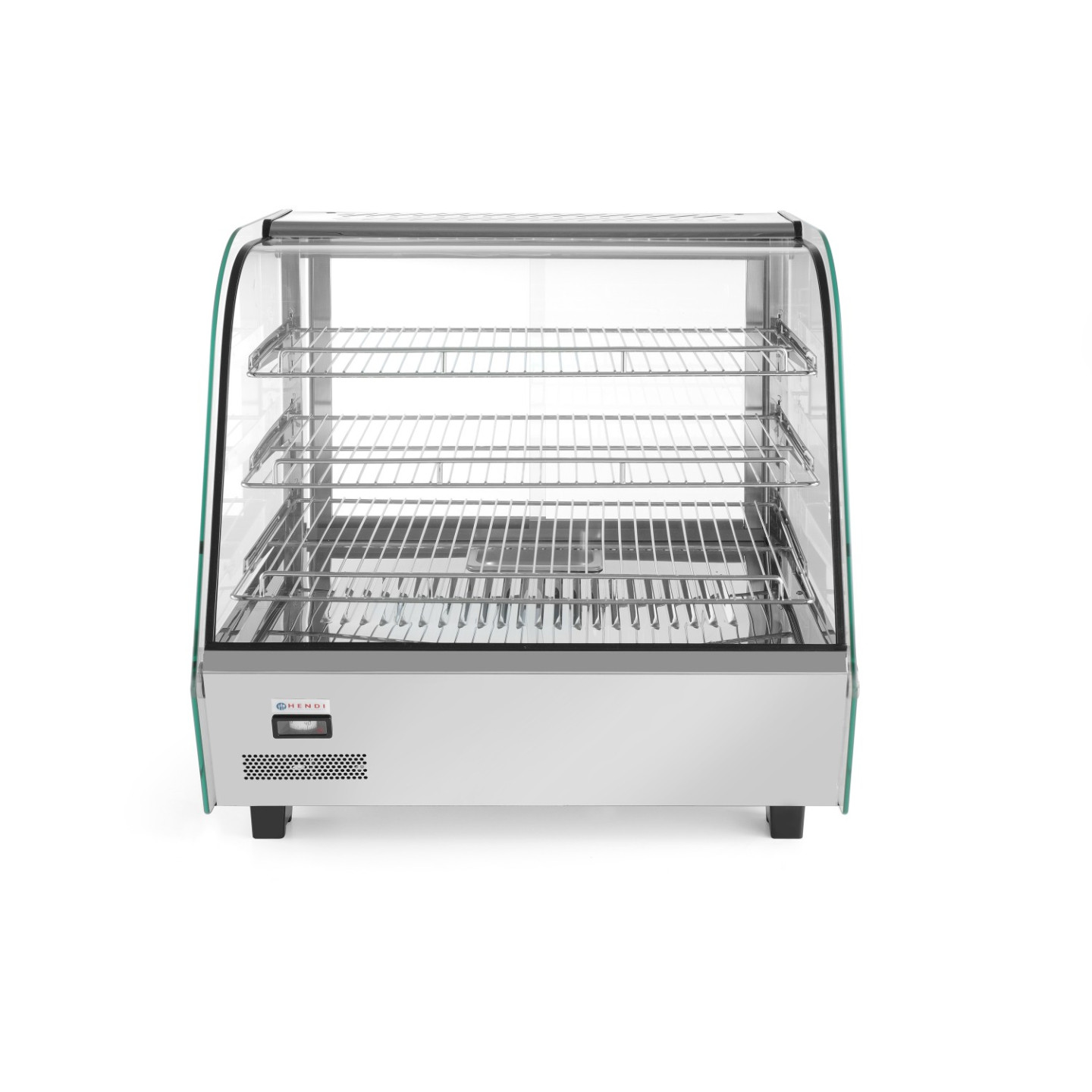 Vitrine de table chauffante 160L trois niveaux HENDI-mondialchr.com