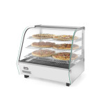Vitrine de table chauffante 160L trois niveaux HENDI-mondialchr.com