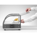 Vitrine de table chauffante un niveau HENDI-mondialchr.com