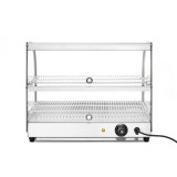 Vitrine de table chauffante deux niveaux HENDI-mondialchr.com