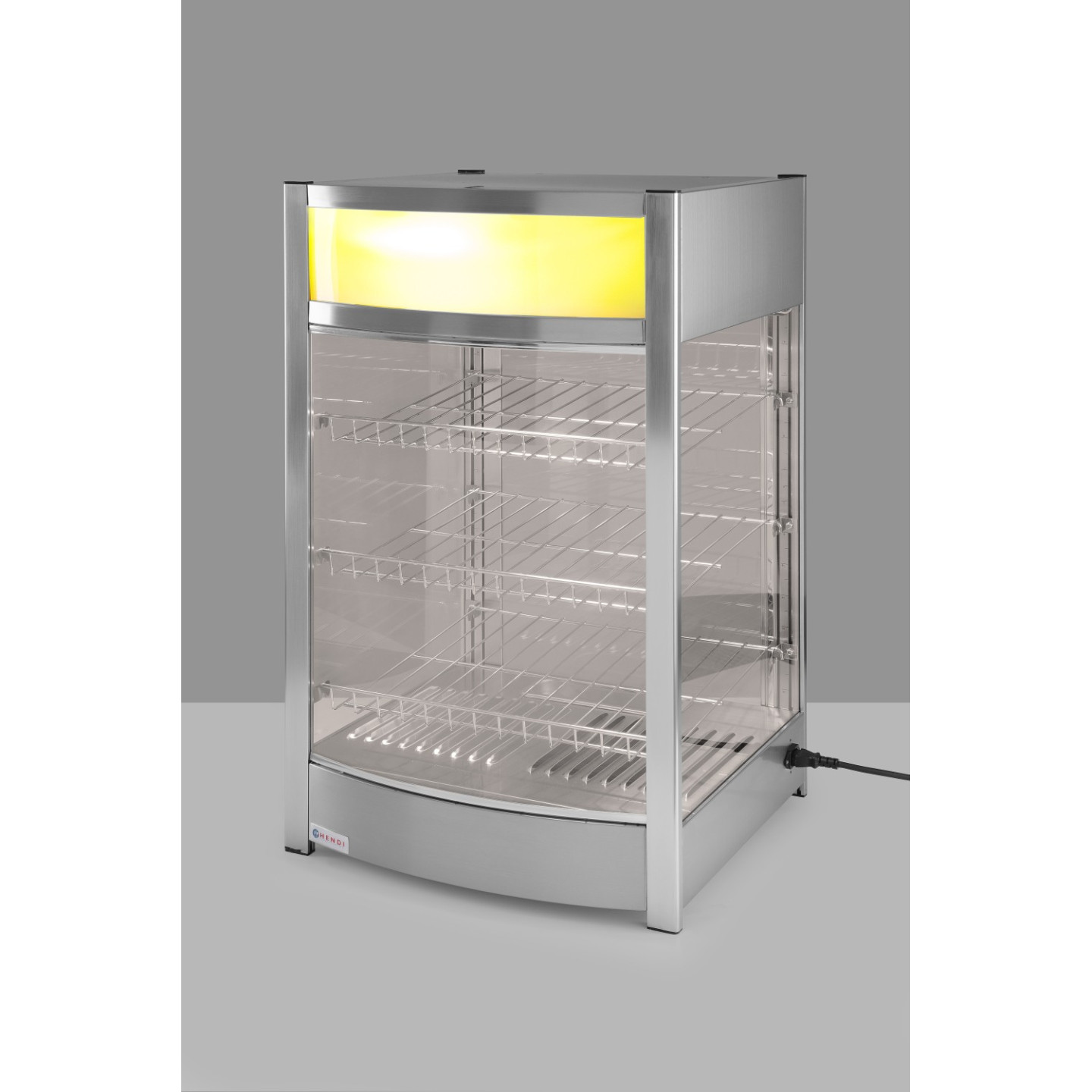 Vitrine de table chauffante 97L HENDI-mondialchr.com