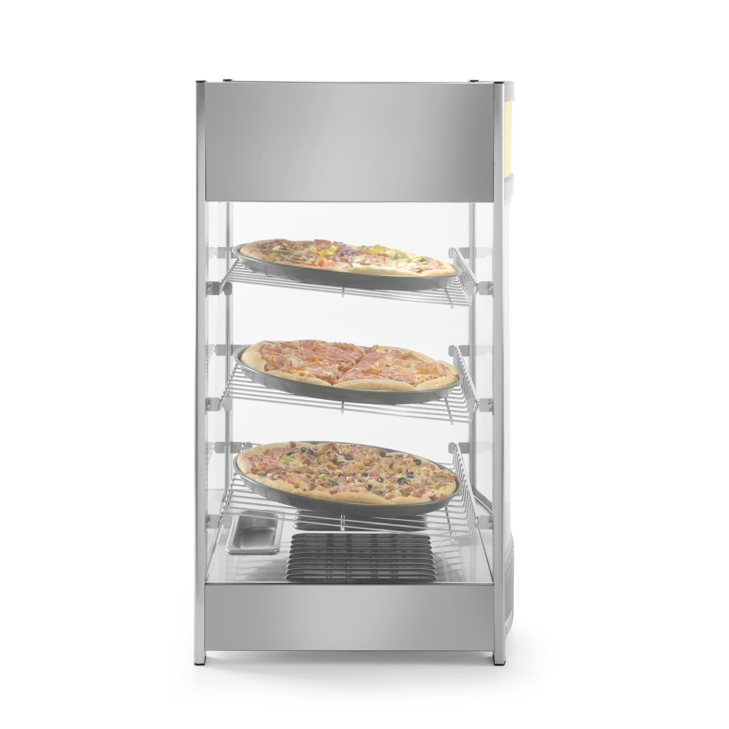 Vitrine de table chauffante 97L HENDI-mondialchr.com