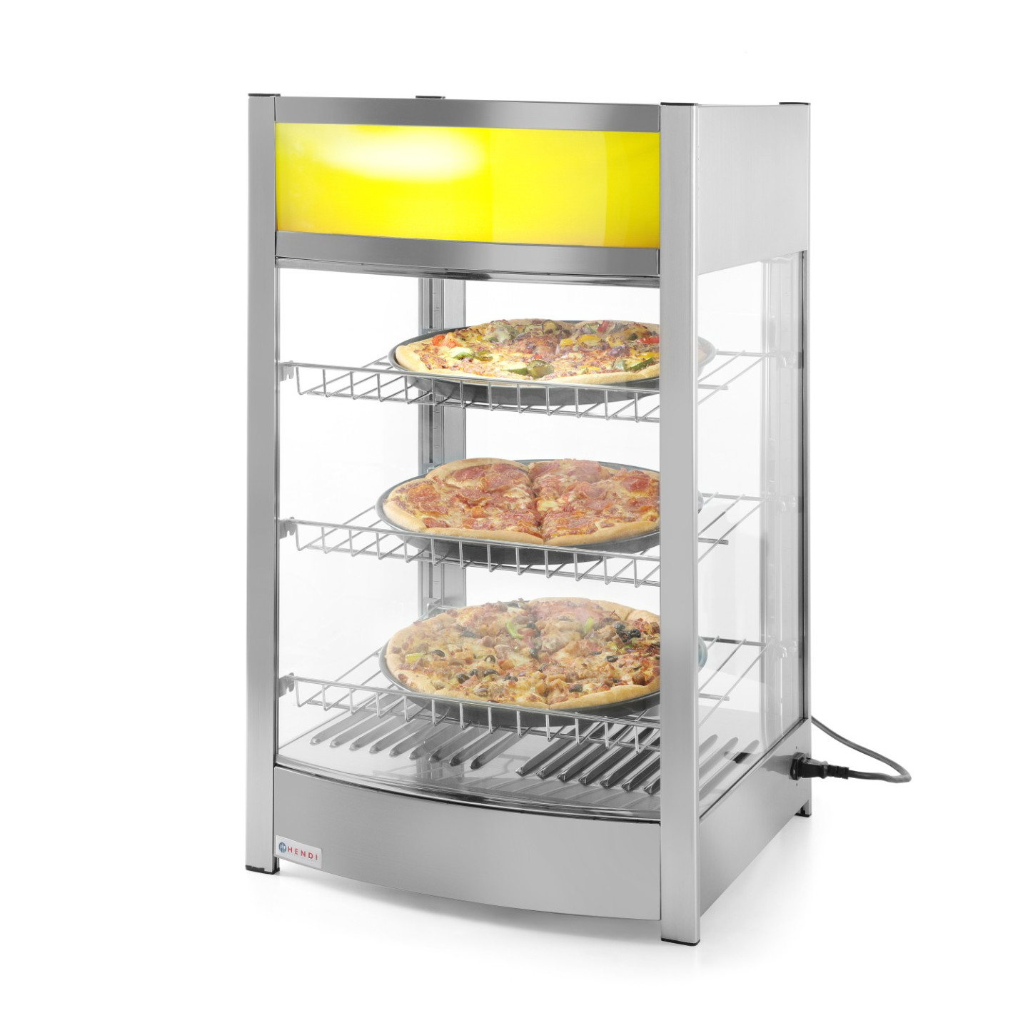 Vitrine de table chauffante 97L HENDI-mondialchr.com