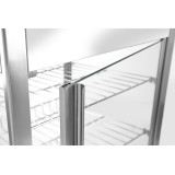 Vitrine de table chauffante 97L HENDI-mondialchr.com