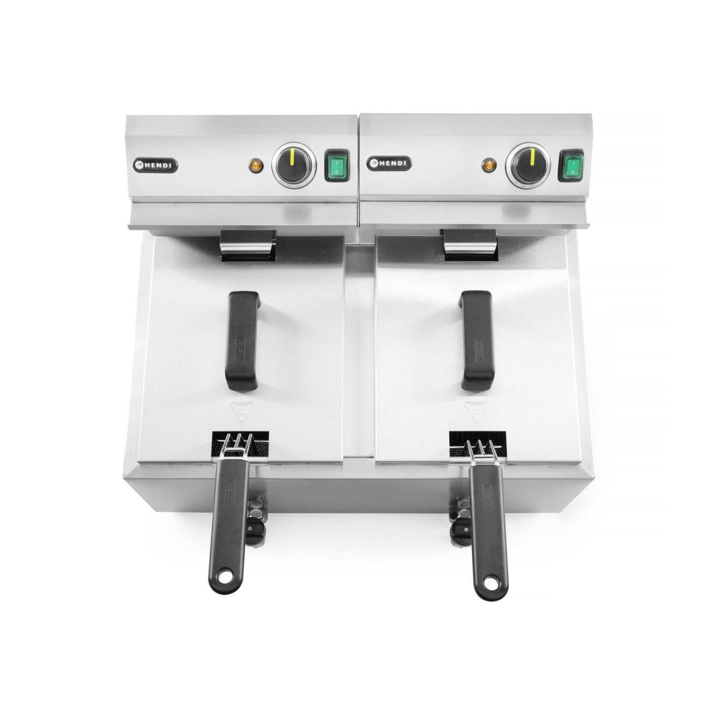 Friteuse Profi Line 16L avec robinet de vidange HENDI-mondialchr.com