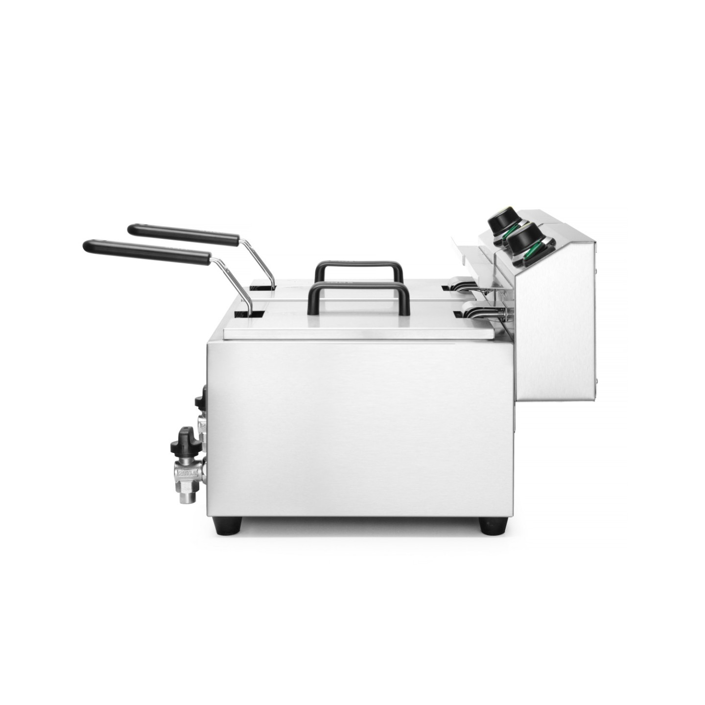 Friteuse Profi Line 16L avec robinet de vidange HENDI-mondialchr.com