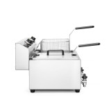 Friteuse Profi Line 16L avec robinet de vidange HENDI-mondialchr.com