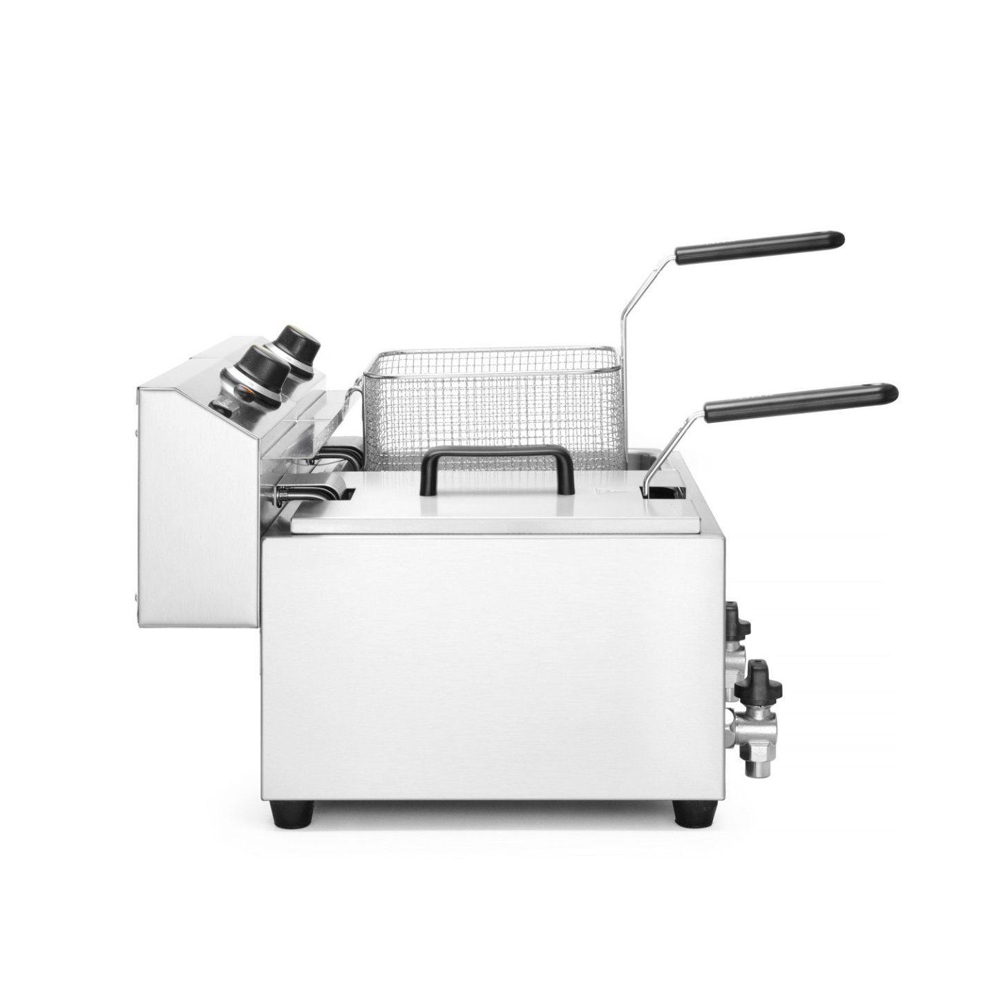 Friteuse Profi Line 16L avec robinet de vidange HENDI-mondialchr.com