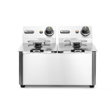Friteuse Kitchen Line 2x4L 230V 205846 HENDI-mondialchr.com