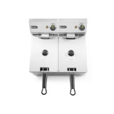 Friteuse Kitchen Line 2x4L 230V 205846 HENDI-mondialchr.com