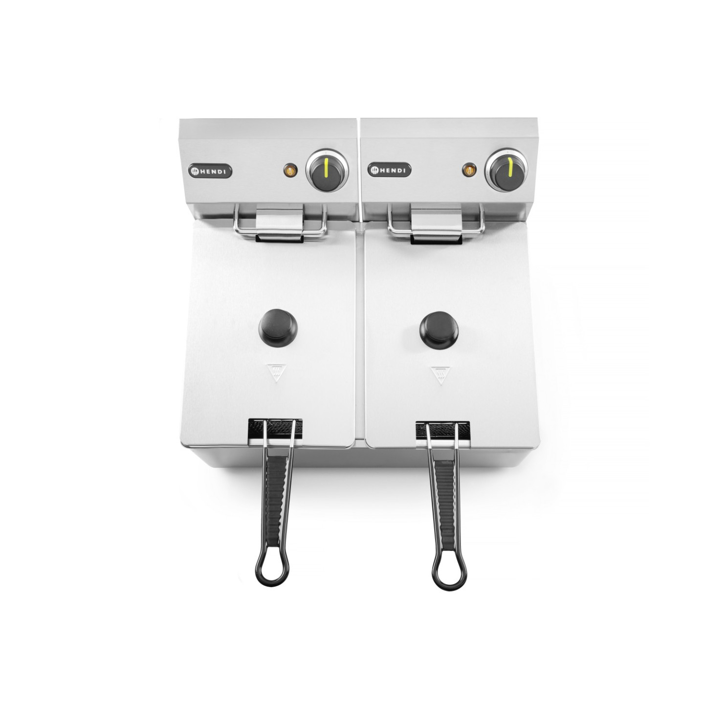 Friteuse Kitchen Line 2x4L 230V 205846 HENDI-mondialchr.com