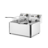 Friteuse Kitchen Line 2x4L 230V 205846 HENDI-mondialchr.com