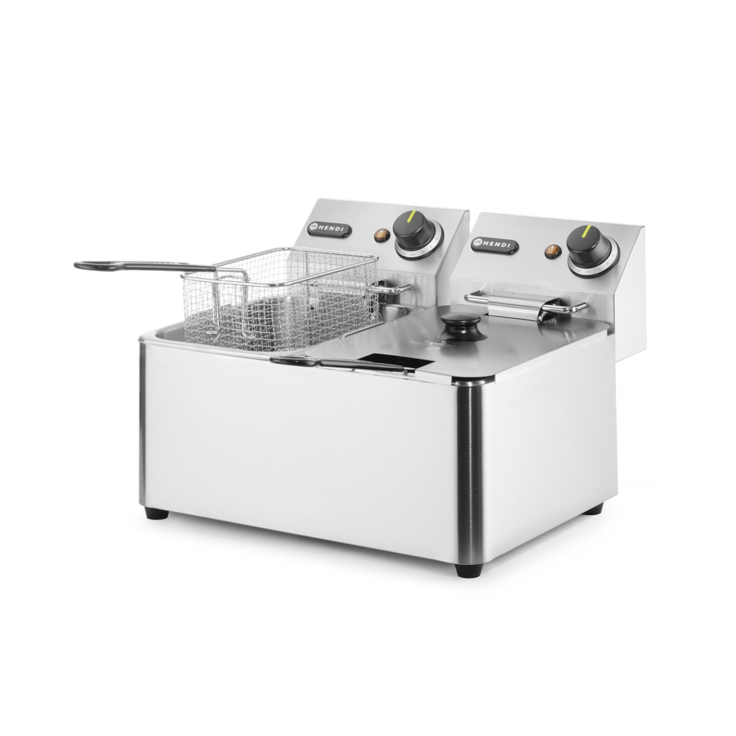 Friteuse Kitchen Line 2x4L 230V 205846 HENDI-mondialchr.com