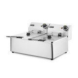 Friteuse Kitchen Line 2x6L 230V 205853 HENDI-mondialchr.com