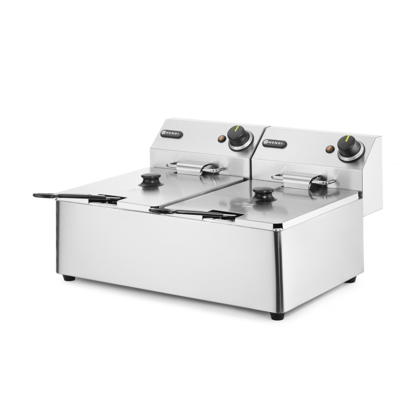 Friteuse Kitchen Line 2x6L 230V 205853 HENDI-mondialchr.com