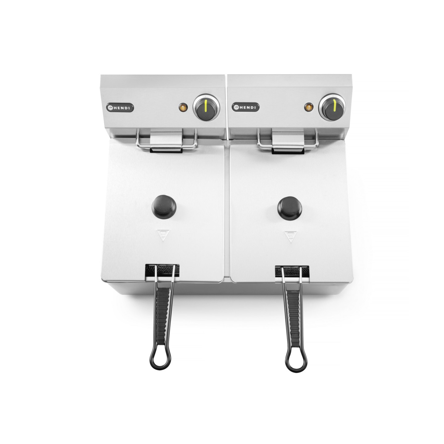 Friteuse Kitchen Line 2x6L 230V 205853 HENDI-mondialchr.com