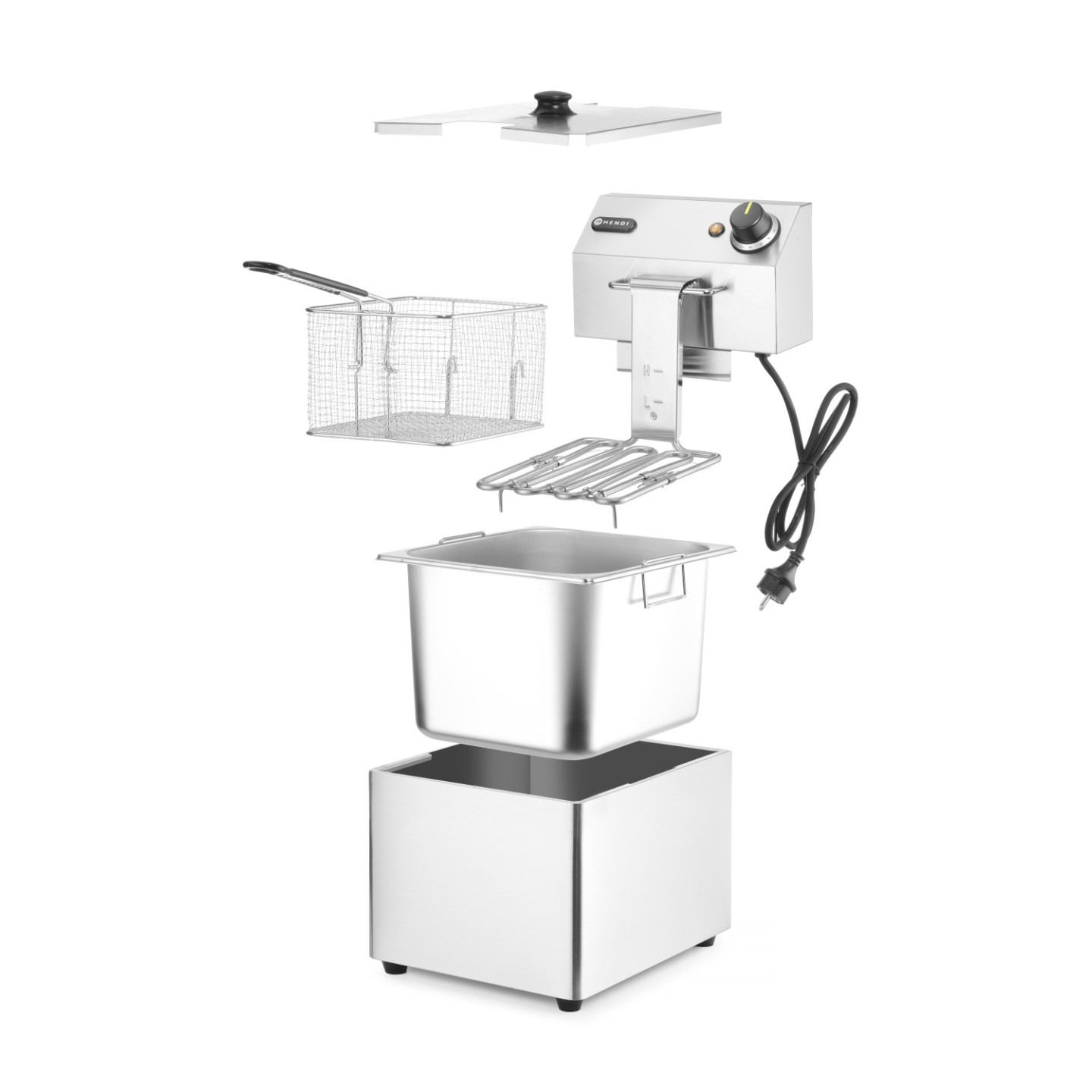 Friteuse Kitchen Line 8L 230V 205822 HENDI-mondialchr.com