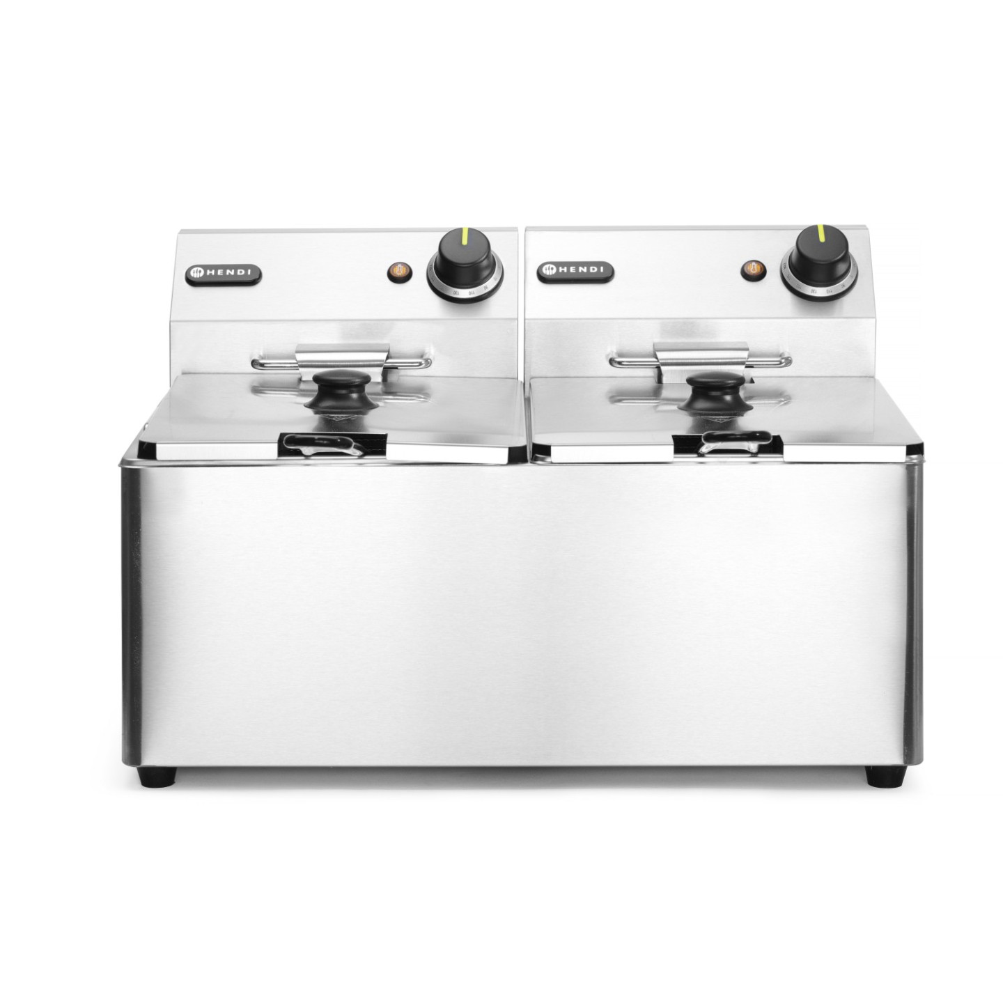 Friteuse Kitchen Line 2x8L 230V 205839 HENDI-mondialchr.com