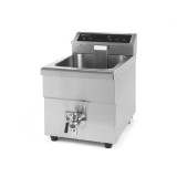 Friteuse à induction avec robinet de vidange 8L HENDI-mondialchr.com