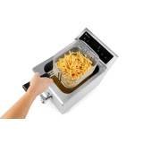 Friteuse à induction avec robinet de vidange 8L HENDI-mondialchr.com