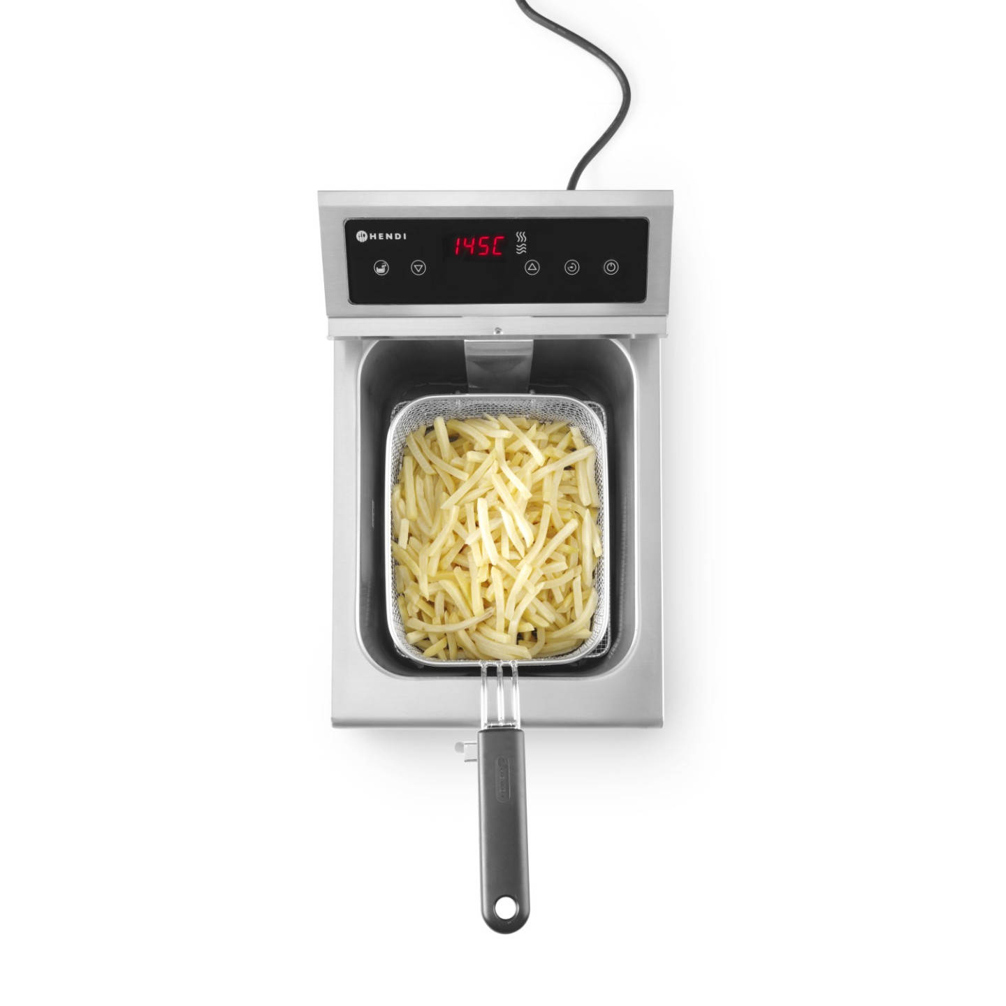Friteuse à induction avec robinet de vidange 8L HENDI-mondialchr.com
