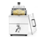 Friteuse à induction avec robinet de vidange 8L HENDI-mondialchr.com