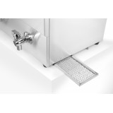 Friteuse à induction avec robinet de vidange 2x8L HENDI-mondialchr.com