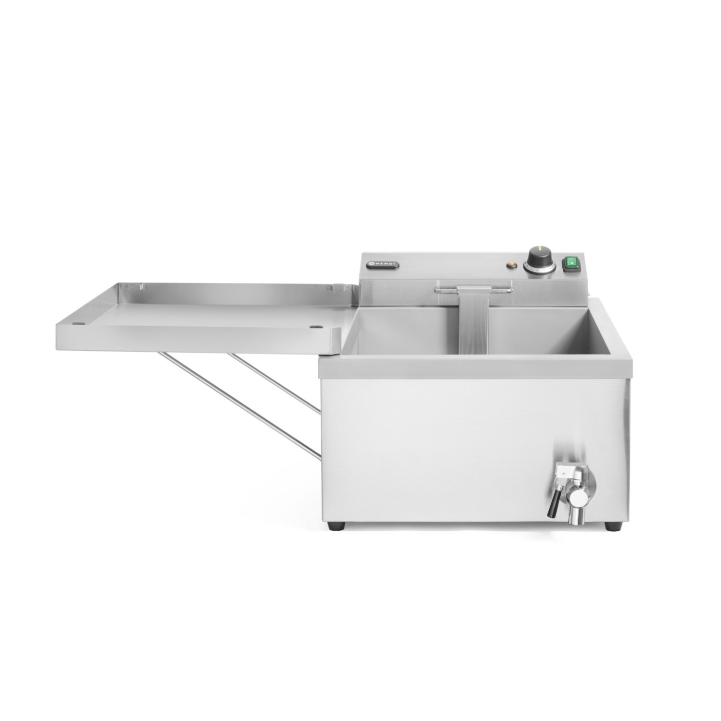 Friteuse à beignets avec robinet de vidange 12L HENDI-mondialchr.com