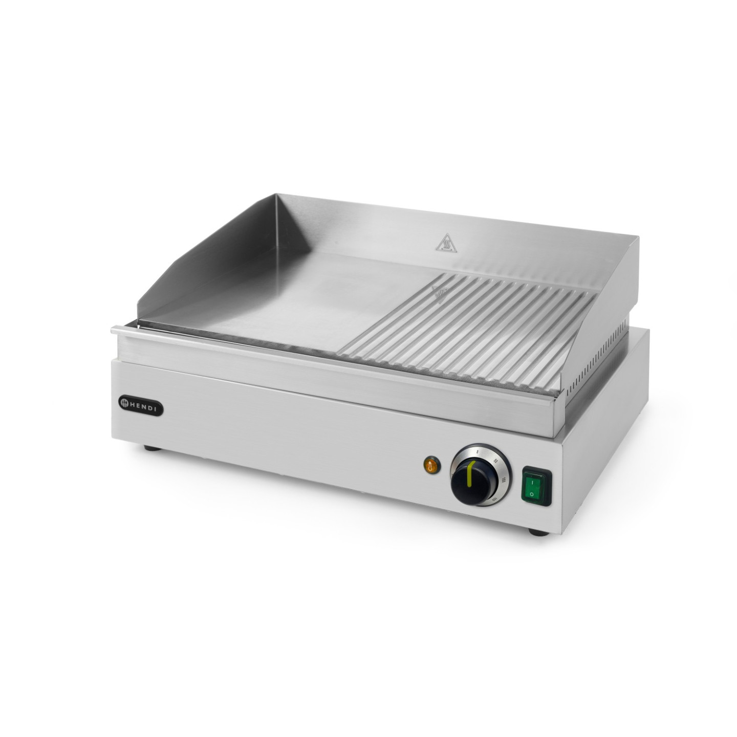 Grill Profi Line moitié rainuré 518x328mm HENDI-mondialchr.com