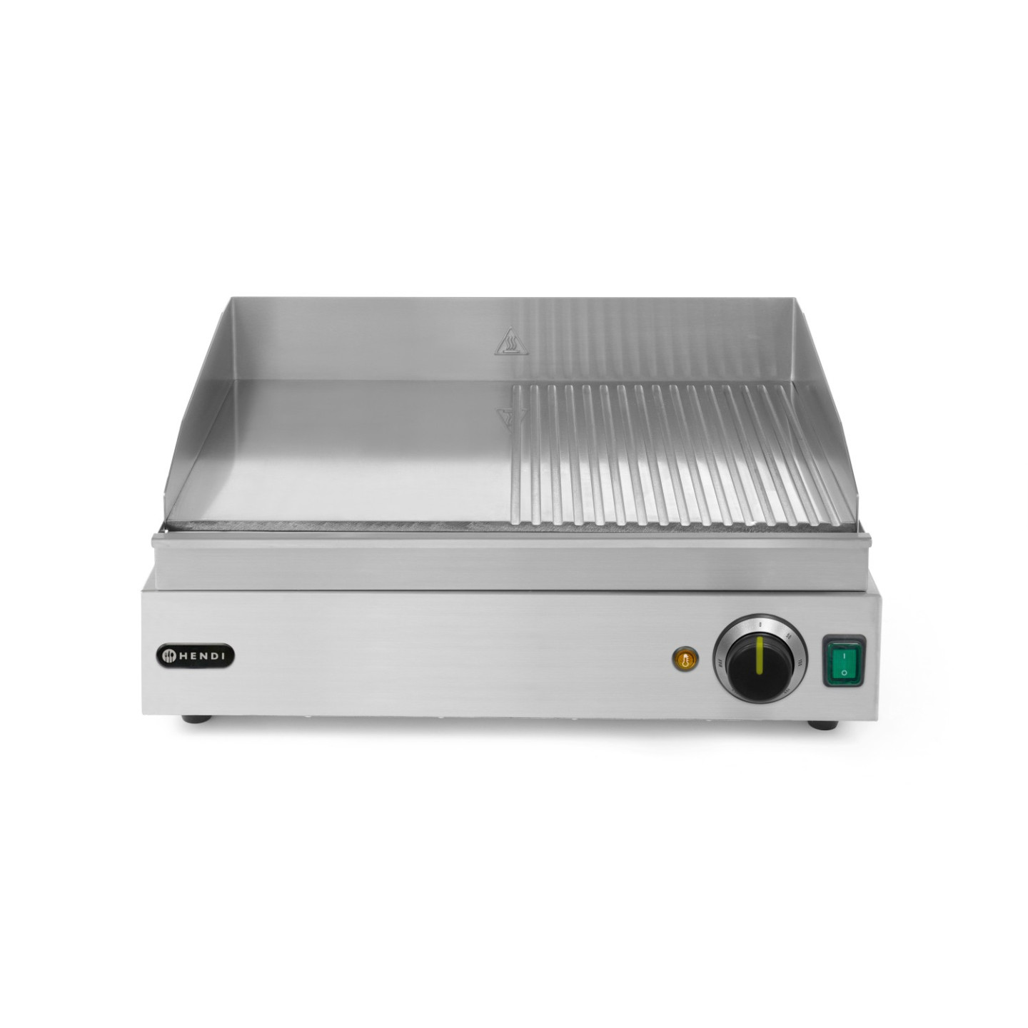 Grill Profi Line moitié rainuré 518x328mm HENDI-mondialchr.com
