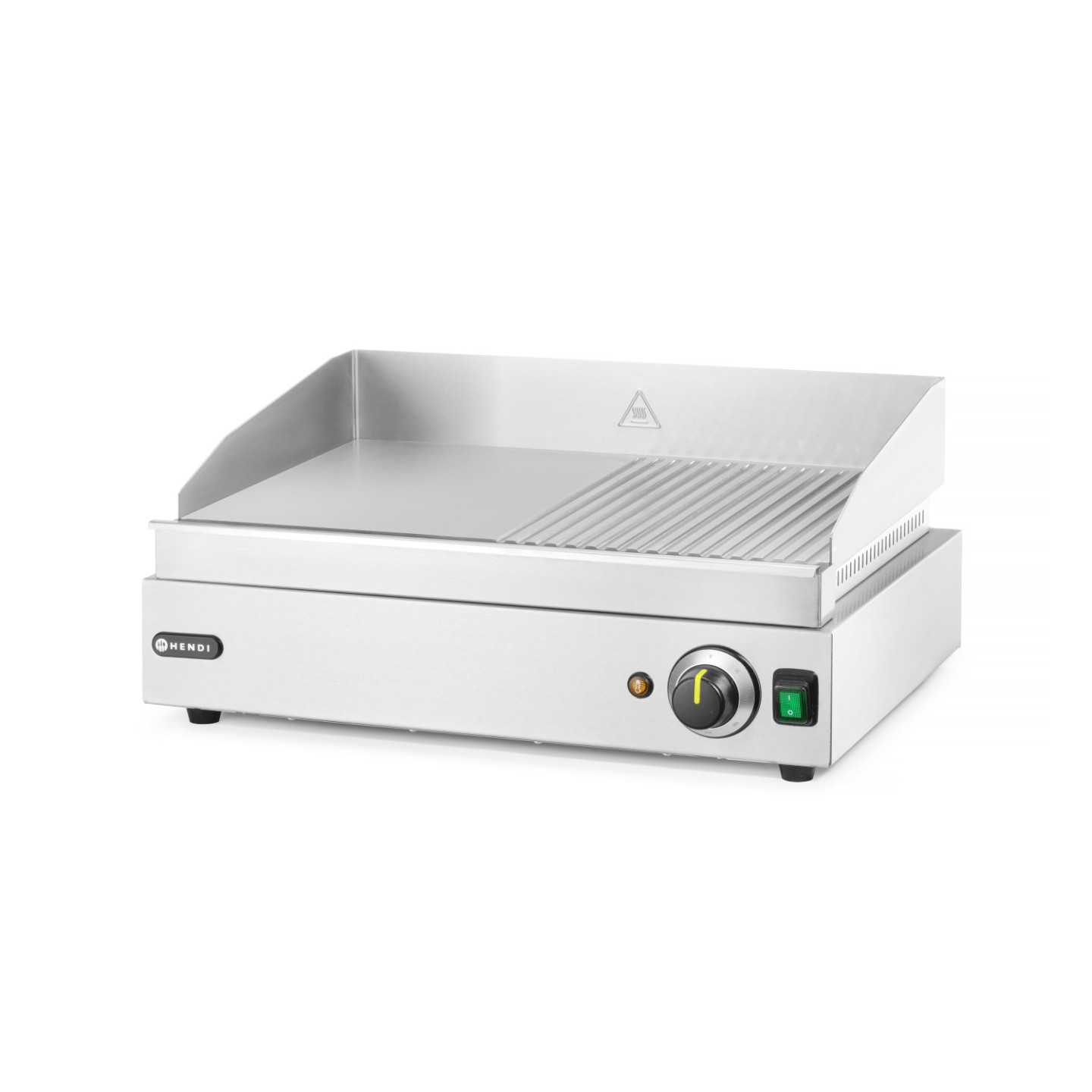 Grill Profi Line moitié rainuré 518x328mm HENDI-mondialchr.com