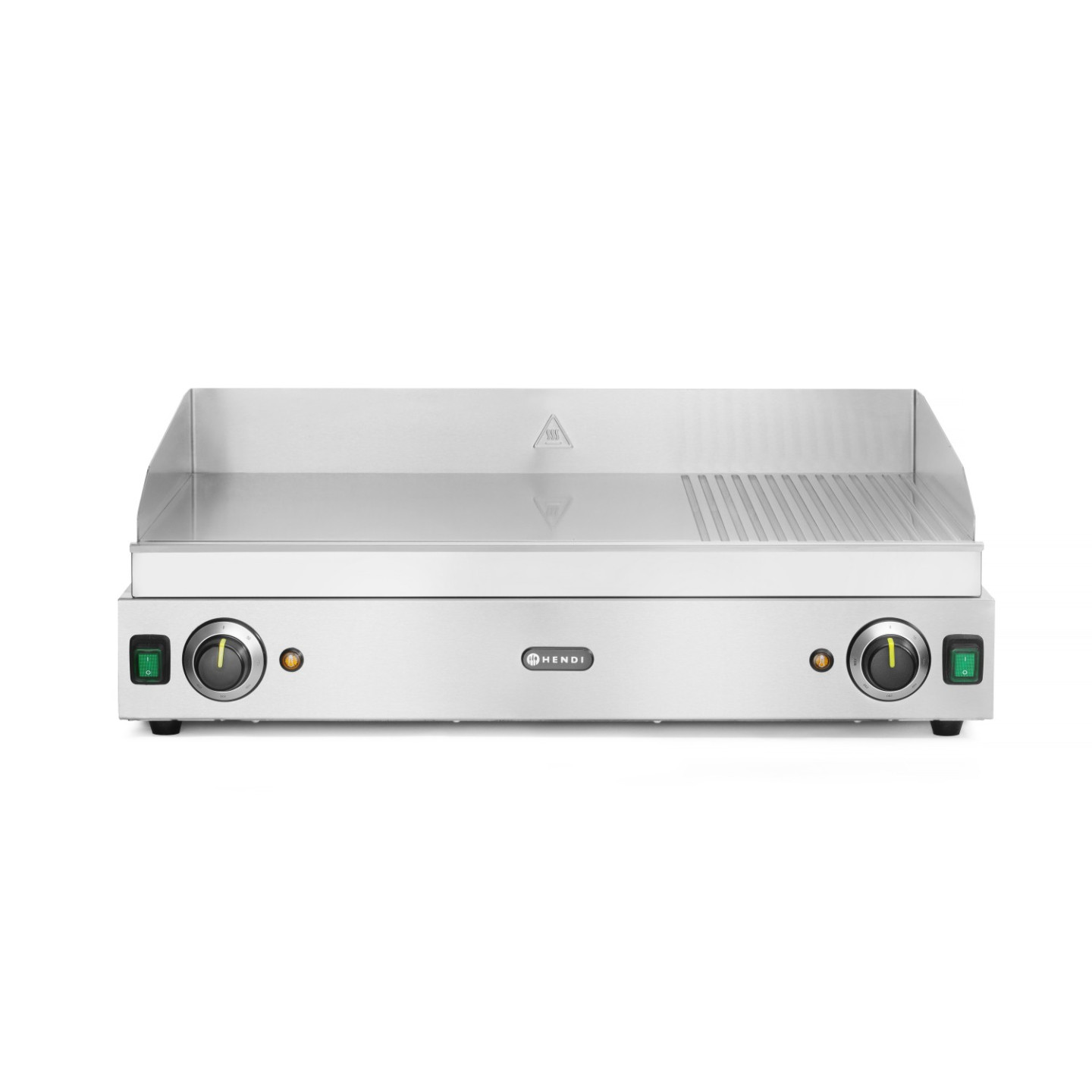 Grill Profi Line 462mm lisse 226mm rainuré 688x410mm HENDI-mondialchr.com